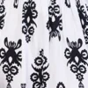 Madonna Yaka Kısa Elbise - Vintage White