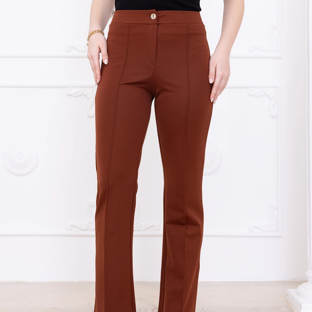 Zara Krep Fit Pantolon - Görsel 5