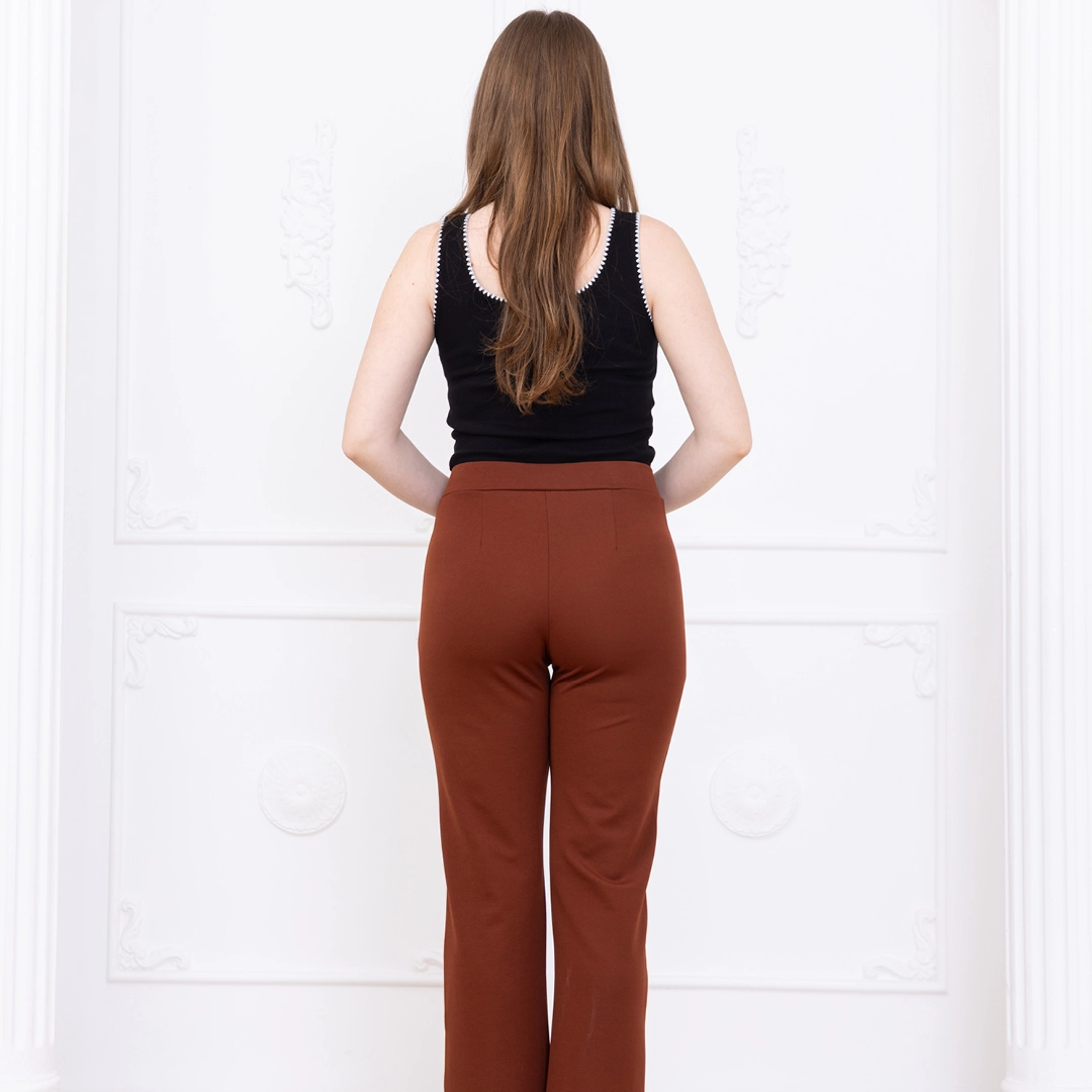 Zara Krep Fit Pantolon - Görsel 2