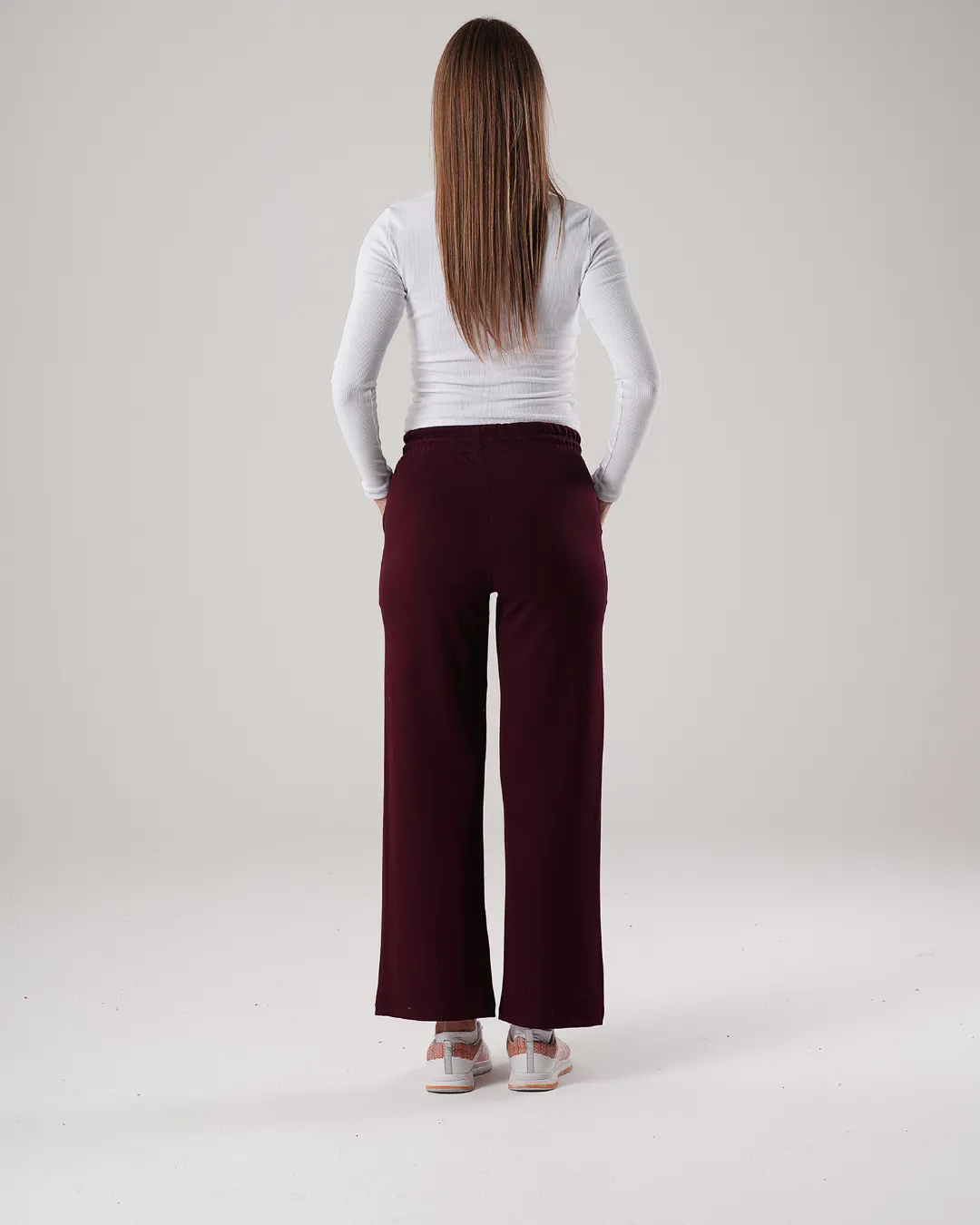 Yeni Sezon Kadın Modal Kumaş Pantolon - Görsel 6